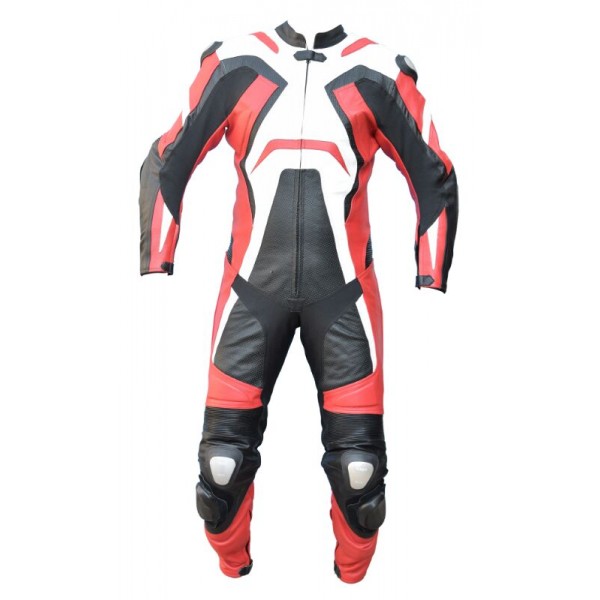Motorcycle suit 1 piece AGM-1053 red